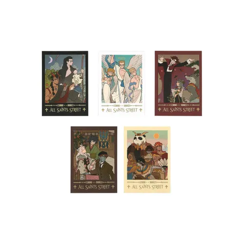 Inhuman Halloween Street Halloween Hymn Collection Fake Instant Polaroid Anime Merchandise Original Set Photo Cards