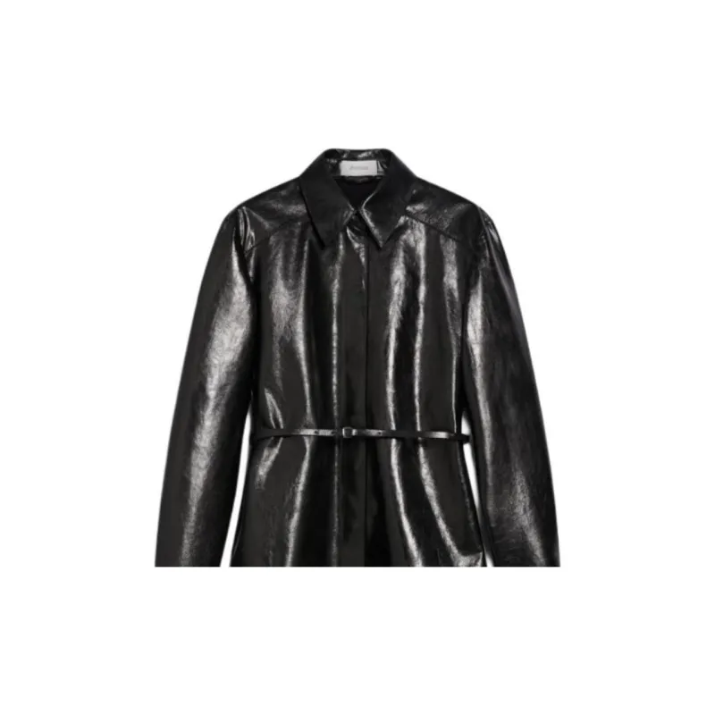 SportMa Leather Jacket Women's Black-4