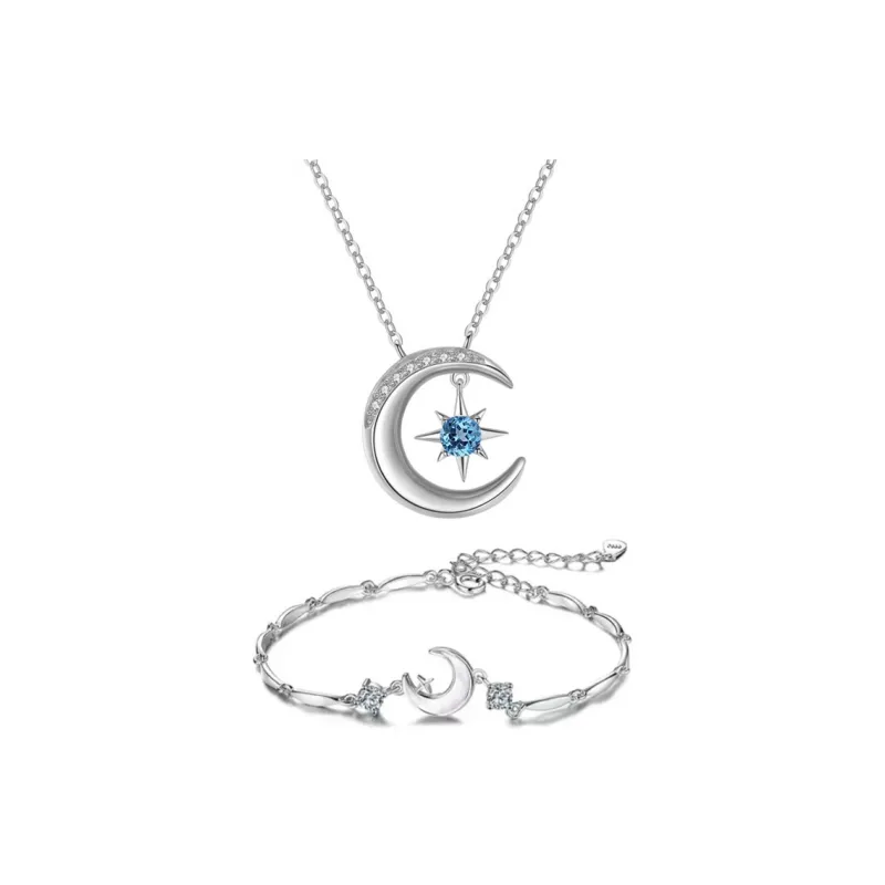 MULAFEN 925 Sterling Silver Necklaces Women's-0
