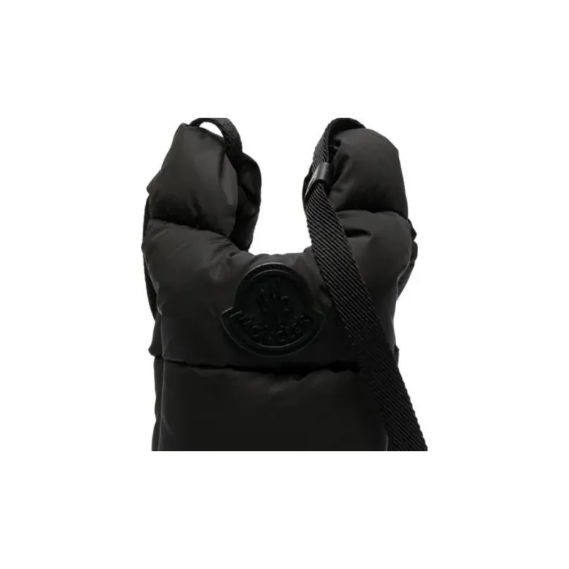 Moncler Legere Logo Patch Quilted Crossbody Bag-4