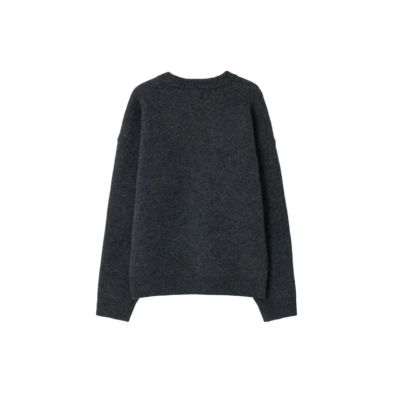 Lee Knitwear Men Charcoal-1