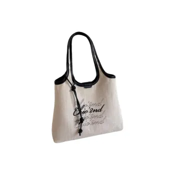 OTA Fabric Totes Handbag Shoulder Bag Women's Black/Brown/Coffee
