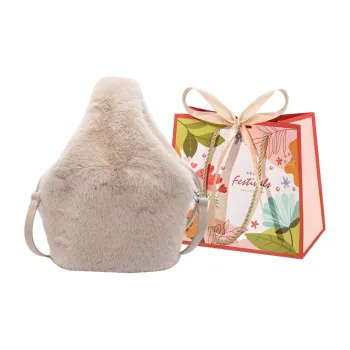 Cwatcun Plush Shoulder Bag Women's Multicolor