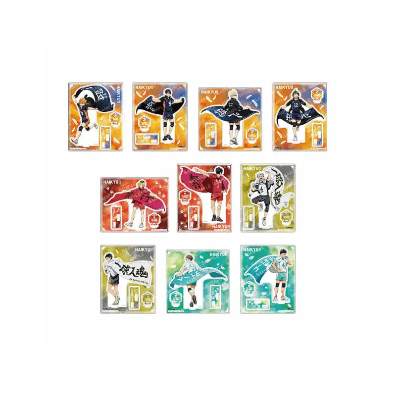 March·Monster Haikyuu!! Characters POMMOP Horizontal Banner, Team Flag Acrylic Stands-1