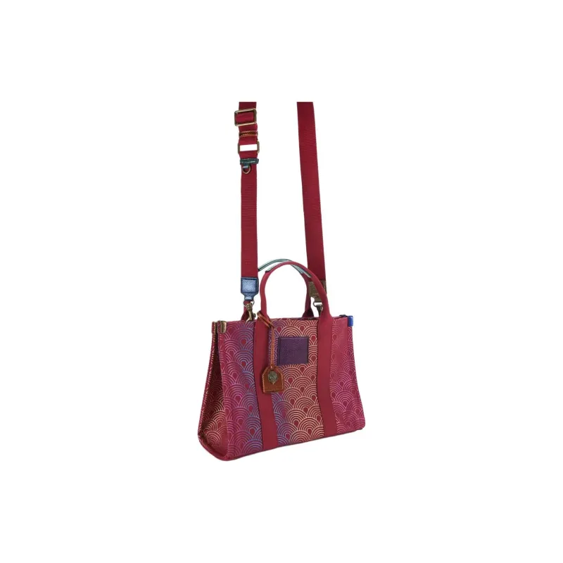 Kurt Geiger London Canvas Canvas Bag Shoulder Bag Crossbody Bag Handbag Women's Red-1