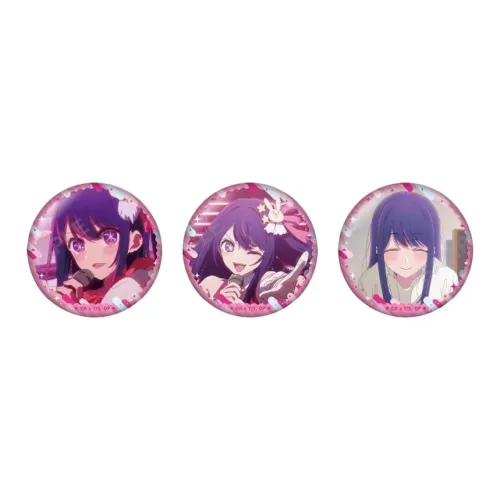 Animate Oshi No Ko Favorite Series Character Set Badges