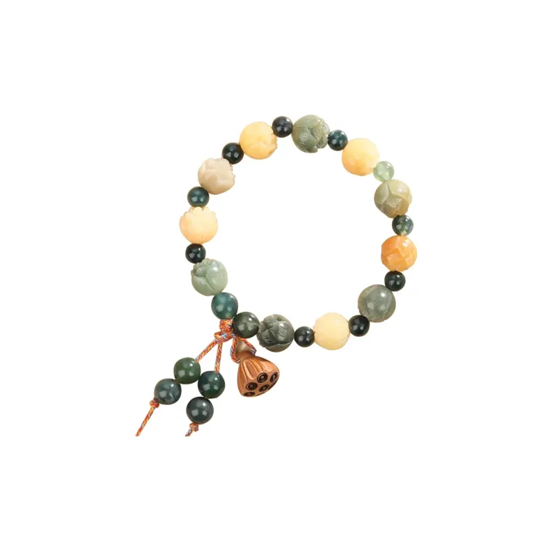 Baozhi Star Moon Bodhi Seeds Bracelets Unisex-0