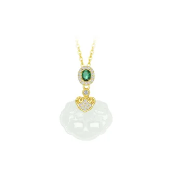 FUSSEM Chalcedony Necklaces Women's