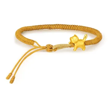 MCLON Jiao Haji Includes Cord Solid Gold Priced In Gram Bracelets Women's