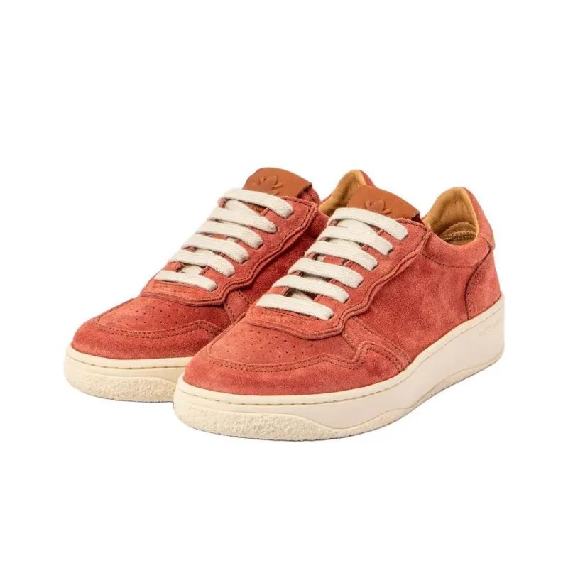 El Naturalista Tierra Low-Top Skateboard Shoes Unisex Red-1