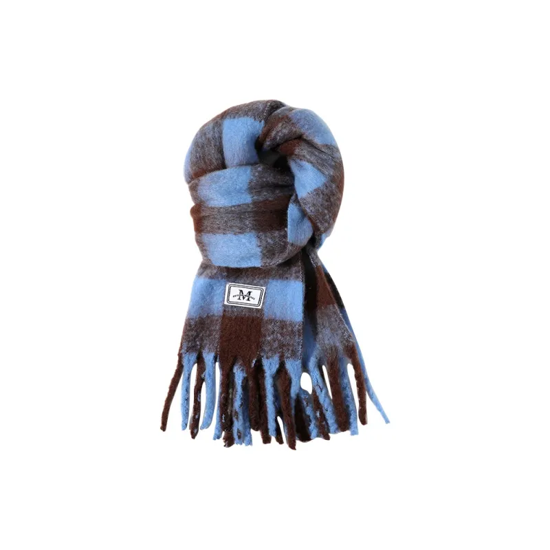 15 MINS Knit Scarves Unisex-4