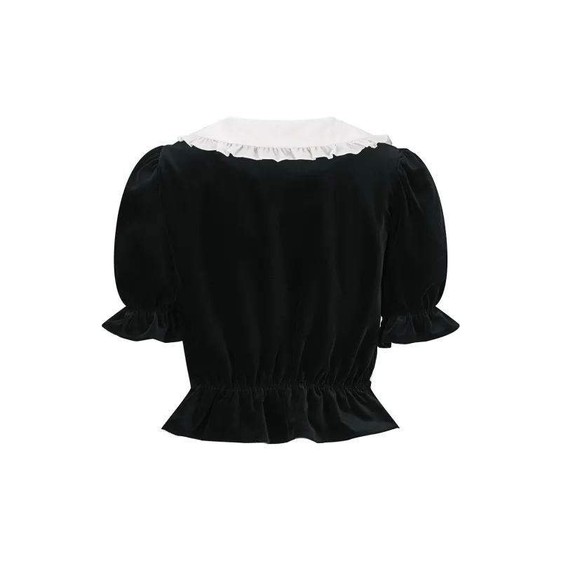 AZEPAM Shirts Women's Black-1
