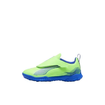 PUMA Anti Slip Wear Resistant Low Top Kids' Soccer Shoes Green Children Aged 3 7 Years Old