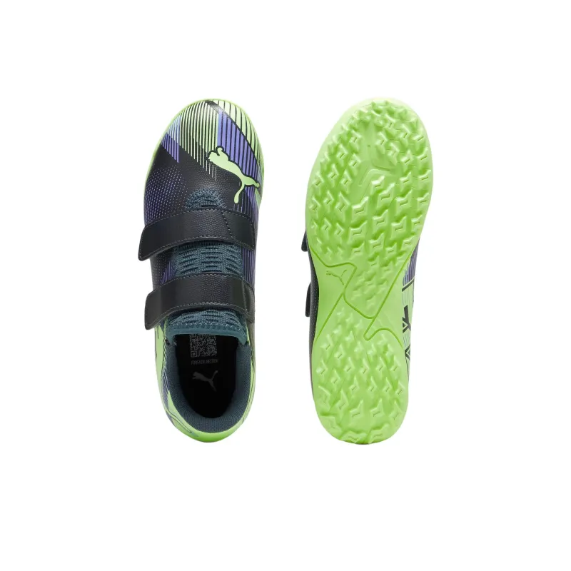 PUMA FUTURE 7 PLAY Anti Slip Wear Resistant Low Top Kids' Soccer Shoes Gray Kids'-3