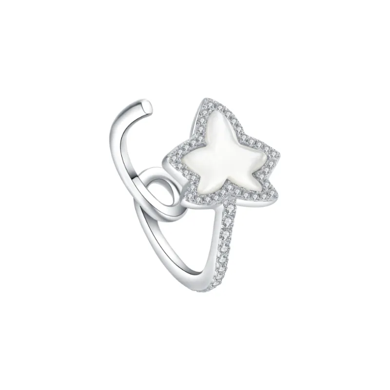 BABYBEI Mother Of Pearl Rings Women's-0