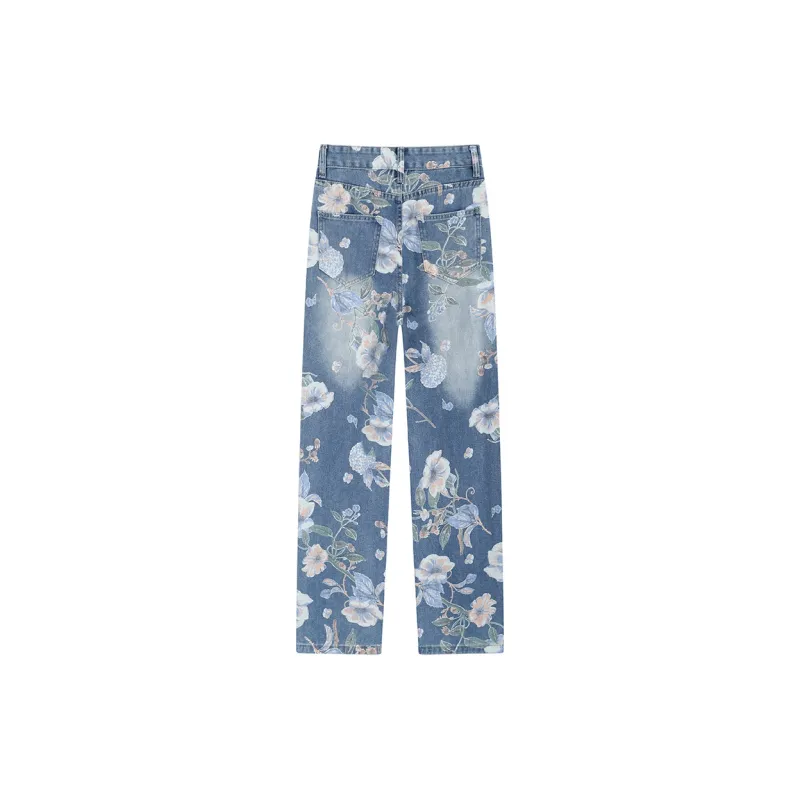 Garbege Jeans Women's Blue-1