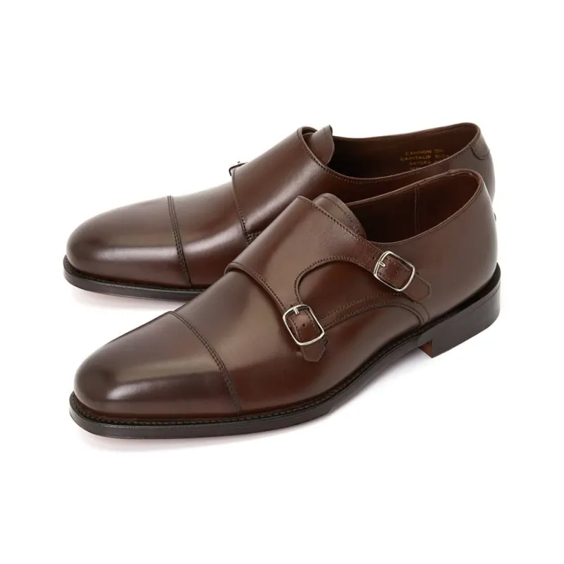 LOAKE Cannon Dress Shoes Men's Brown-3
