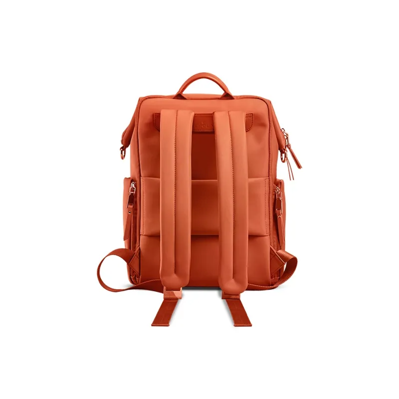 ECHOLAC Fabric Backpack Women's Gray/Pink/Black/Orange/Lake Green-23
