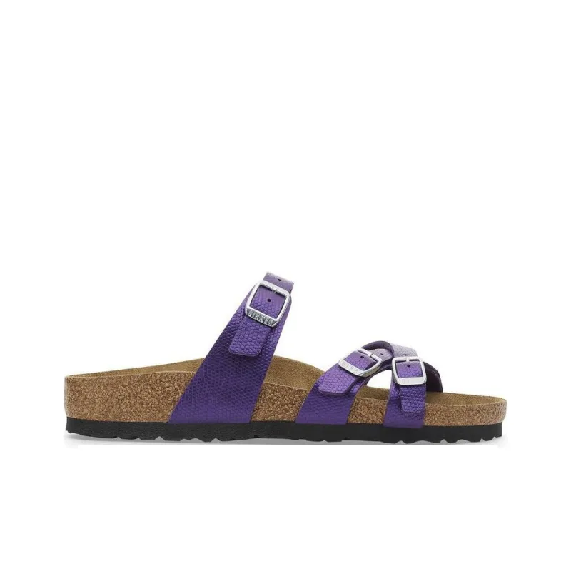 Birkenstock Franca Slip-Resistant Slide Slippers Women's Purple Regular-1