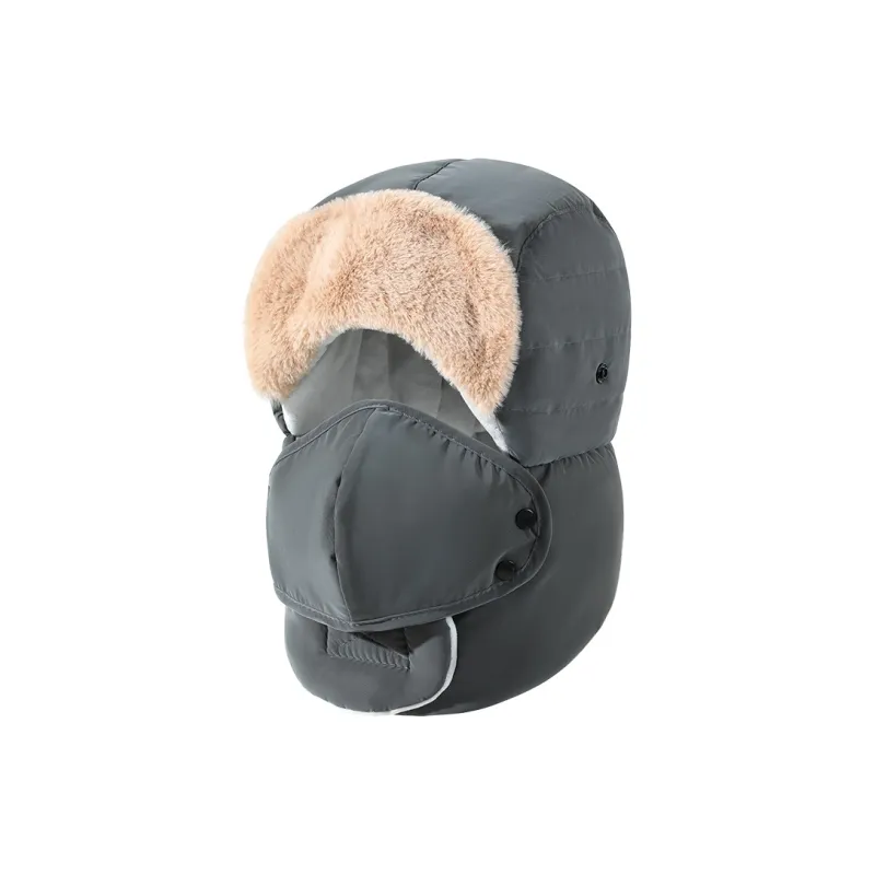 Shizhu Thickened Trapper Hats Unisex-3