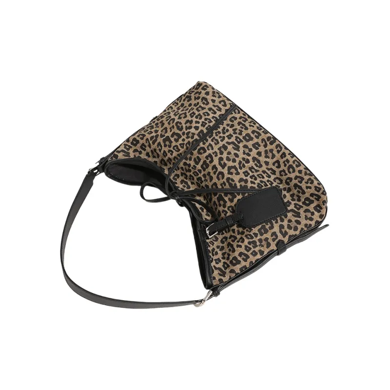 H YXIANG Artificial Leather Shoulder Bag Regular Women's Coffee/Brown-6