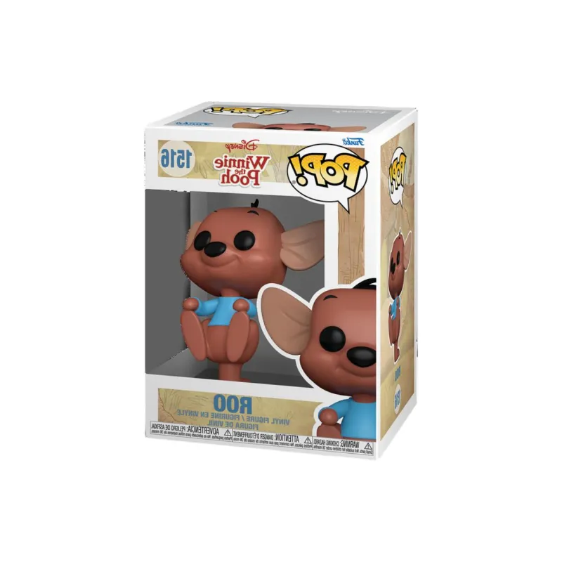 Funko x Disney Winnie The Pooh, Collection Pop! Bouncy Edition, Small Bean Chibi Figures-1
