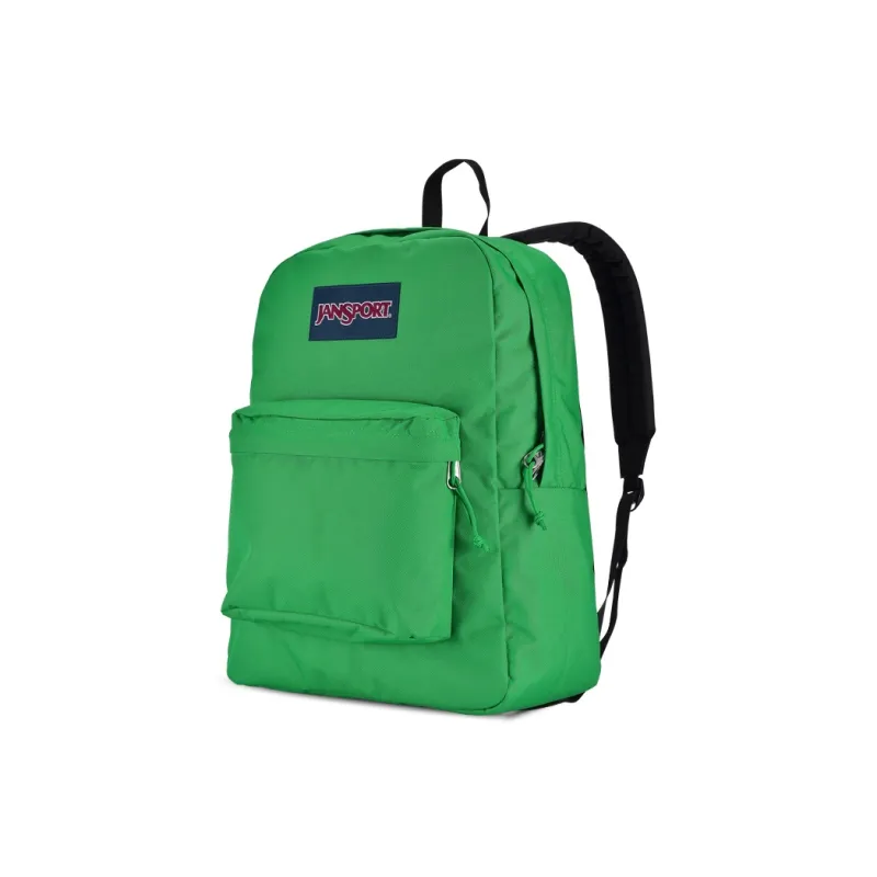 JanSport Fabric Backpack Medium Size Unisex University Green-1