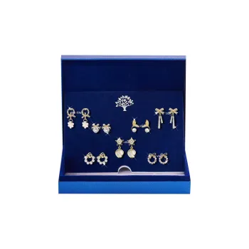 DJIN 925 Sterling Silver Earrings Women's