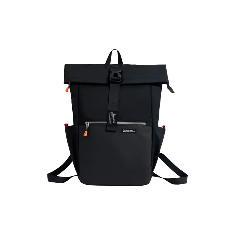 Yalu Oxford Backpack Regular Unisex Gray/Black-0