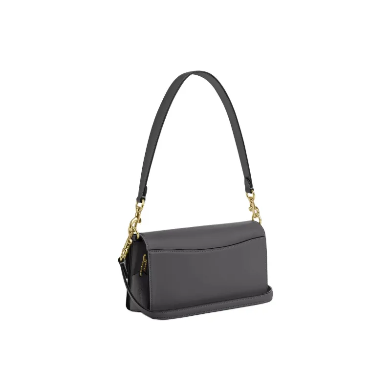 COACH Eliza Calfskin Portable Crossbody Bag, Shoulder Bag Medium Size Women's Charcoal-1