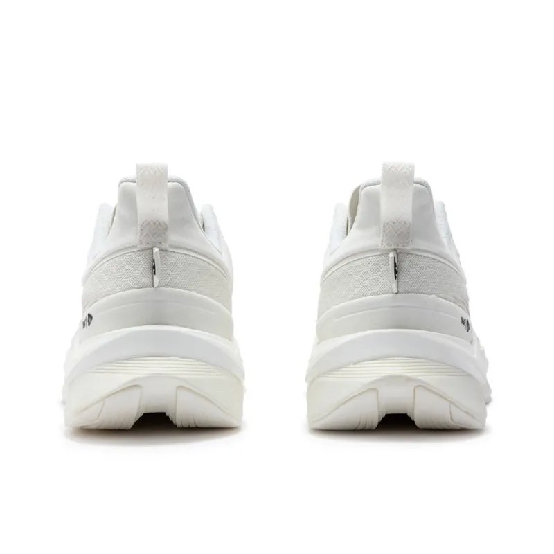 361° Cushioning Anti Slip And Wear Resistant Low Top Casual Running Shoes Unisex Feather White-3