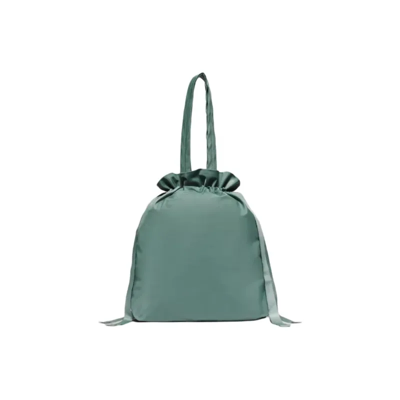 Lululemon Nylon Tote Bag, Shopping Bag, Handbag Regular Unisex Green-1