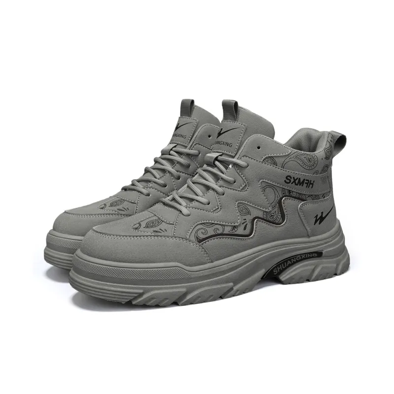 Binary Work Boots Men Low Top Black-2