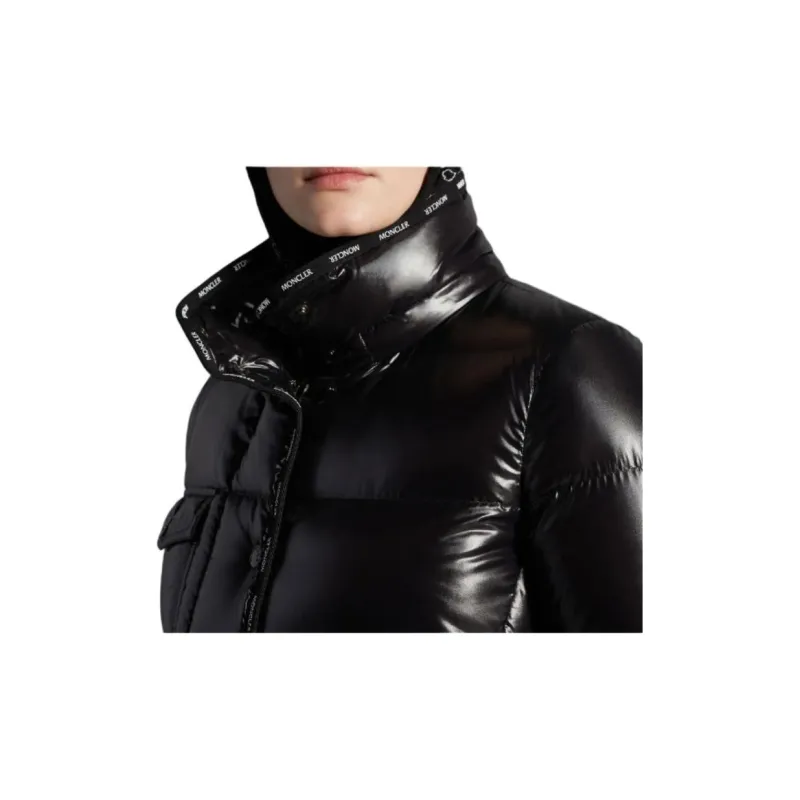 Moncler Flumet Short Down Jacket Black-4