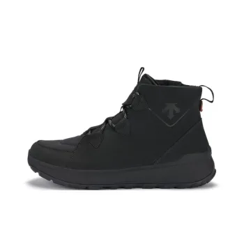 DESCENTE SKI STYLE Warm And Wear Resistant Short Snow Boots Men's Black
