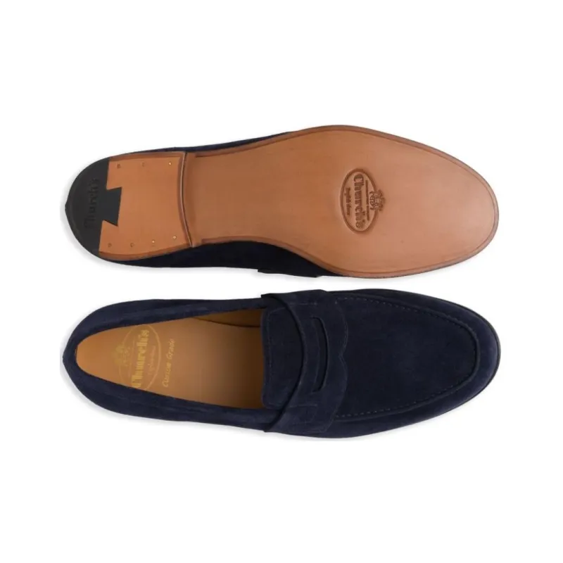 CHURCH'S Maltby Suede Loafers-4