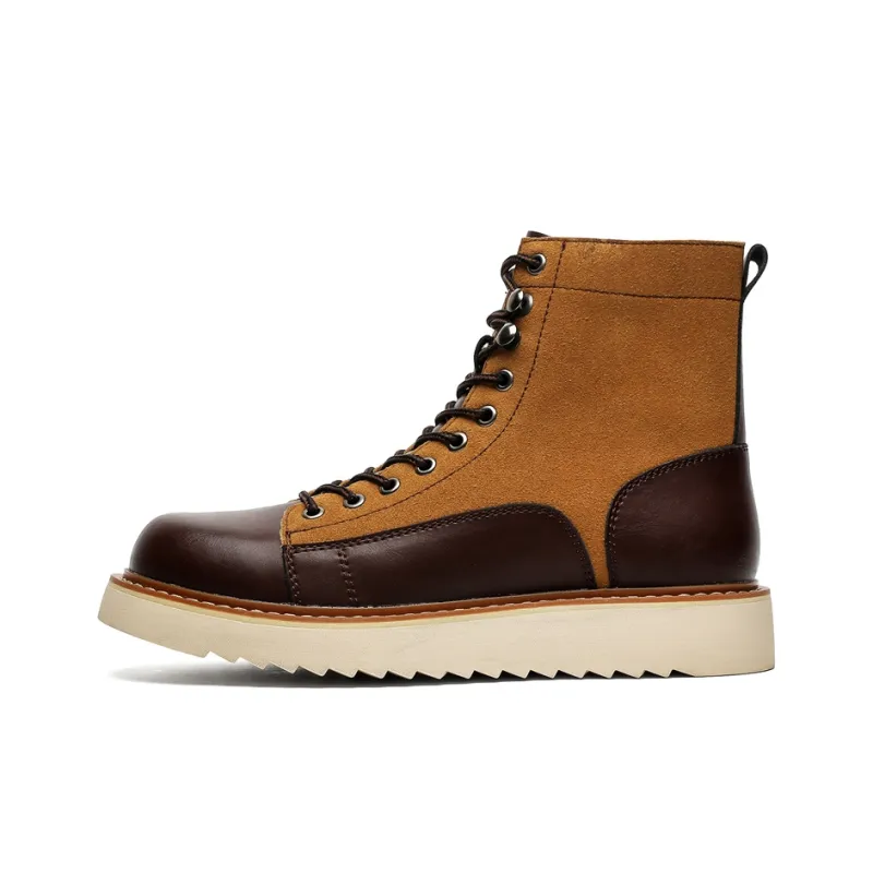 Wooden Rabbit Martin Boot Men's Coffee-0