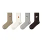 [Cashmere Socks]Embroidery Cartoon A Set-4 Pack