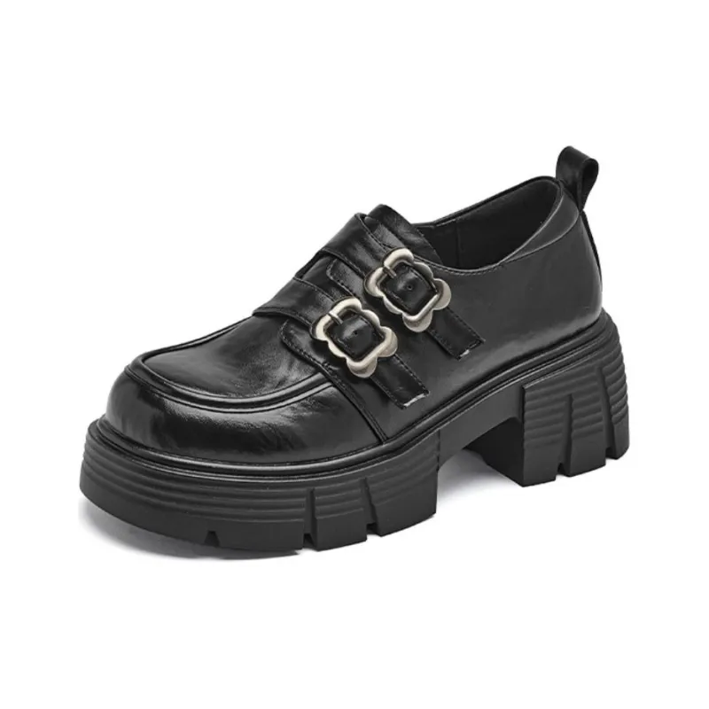 AGSDON Loafers Women's Black-1