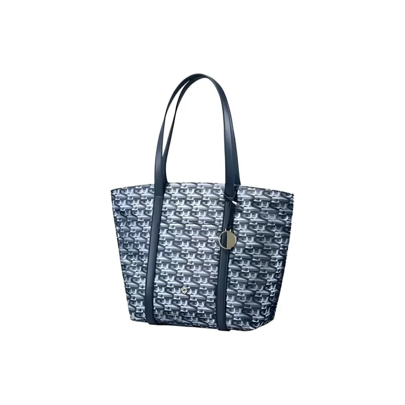 SAMSONITE Fabric Tote Bag, Shopping Bag, Handbag, Shoulder Bag Tubas Women's Blue-2