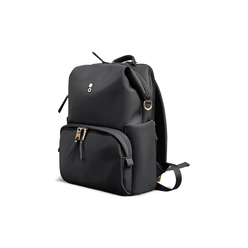 ECHOLAC Fabric Backpack Women's Gray/Pink/Black/Orange/Lake Green-11