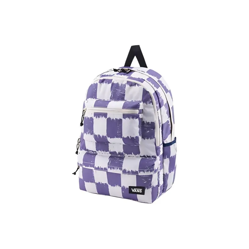 Vans Polyester Backpack Regular Women's Purple & White-1