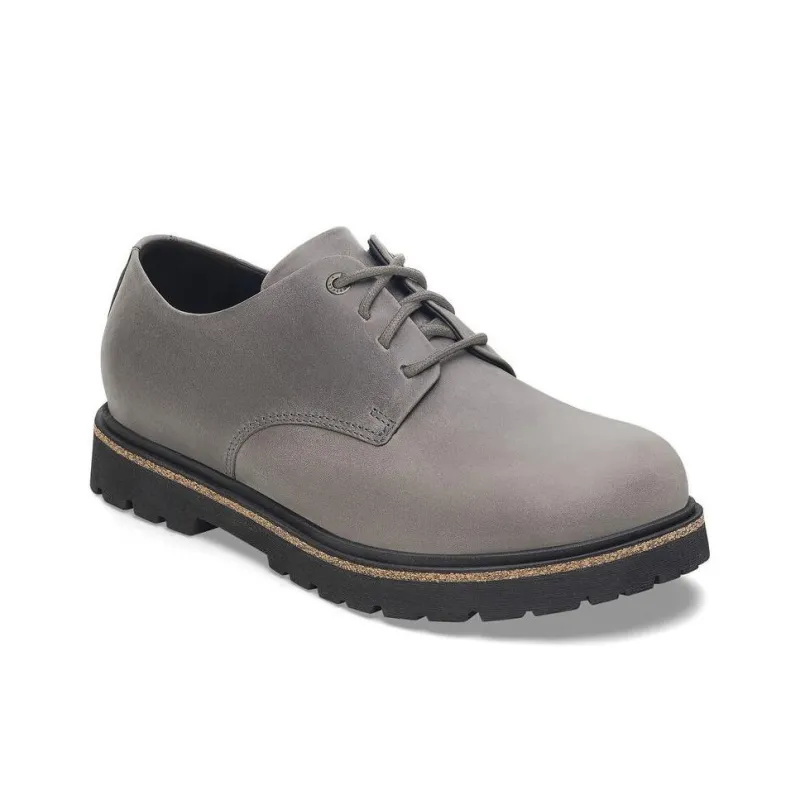 Birkenstock Highwood Lace Slip Resistant Cushioning Abrasion Resistant Low Top Casual Shoes Unisex Gray Regular-2