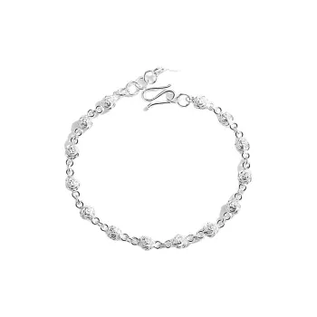 HAOYINFANG S999 Fine Silver Bracelets Women's