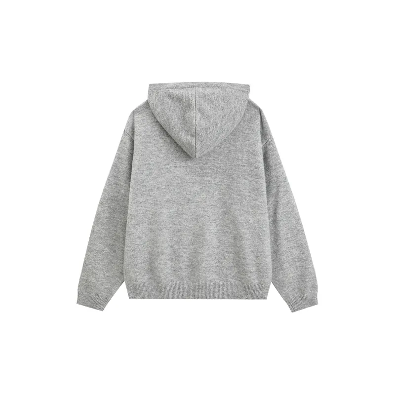 Crying Center Sweater Unisex Heather Gray-1