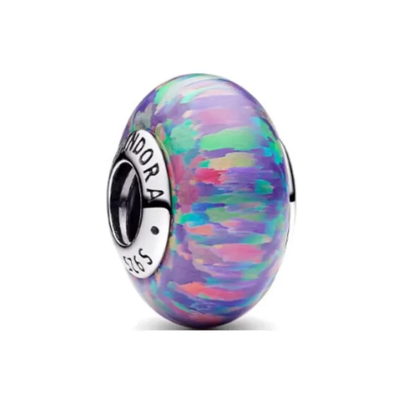 Pandora 925 Sterling Silver Pendants Women's Purple-0