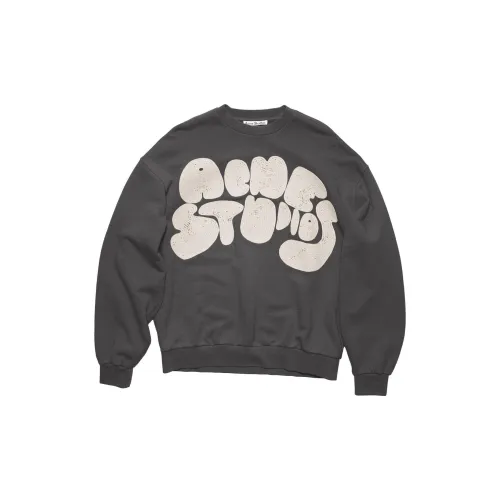 Acne Studios Sweatshirts Men Gray