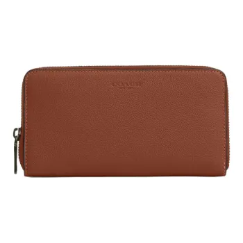COACH Calfskin Wallet Small Size Men's Orange