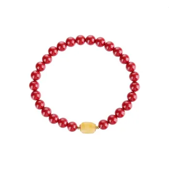 YANXIANGYUAN Cinnabar Bracelets Unisex