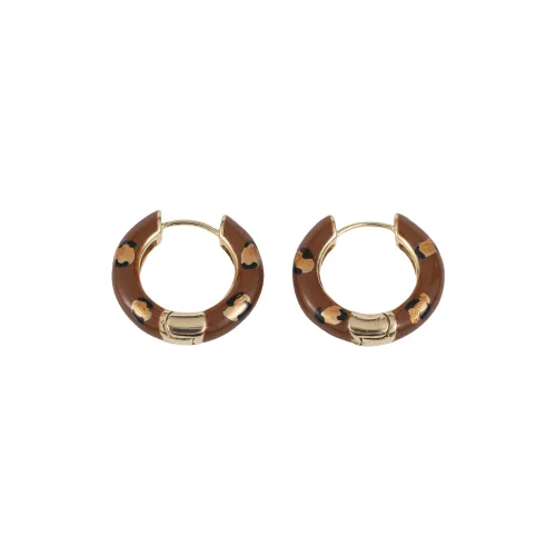 EAR PARTNER Copper Earrings Womens Gold/Silver